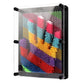 Xsltkby 3D Pin Art Board Toy - Large Size Desk Toy Sculpture For Children Adults 6 X 8 Inches (Colorful Plastic)