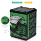 Atm Piggy Bank For Boys Girls, Vcertcpl Mini Atm Coin Bank Money Saving Box With Password, Kids Safe Money Jar For Adults With Auto Grab Bill Slot, Great Gift Toy Bank For Kids (Camouflage Greengray)