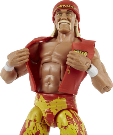 Wwe Elite Collection Action Figure Hulk Hogan 6-Inch Posable Collectible For Wwe Fans Ages 8 Years Old & Up?