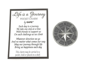 Ganz Pocket Tokens (Life is a Journey Compass)