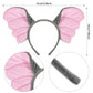 Lewtemi Elephant Costume Kids Elephant Ears Headband Nose Elephant Accessories For Children Carnival Halloween Cosplay(Elegant Style)