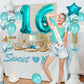16Th Birthday Decorations For Girl Teal - Sweet 16Th Birthday Party Supplies Happy Birthday Banner Sweet 16Th Sash Cake Topper T