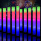 Taotuo 156Pcs Foam Glow Sticks,Valentines Day Gifts Glow In The Dark Party Supplies Three Flashing Modes Lighting Up Foam Sticks For Wedding, Christmas, Concerts, Birthday