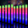 Taotuo 156Pcs Foam Glow Sticks,Valentines Day Gifts Glow In The Dark Party Supplies Three Flashing Modes Lighting Up Foam Sticks For Wedding, Christmas, Concerts, Birthday