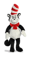 Aurora Whimsical Dr. Seuss Cat in The Hat Stuffed Animal - Magical Storytelling - Officially Licensed - Multicolor 18 Inches