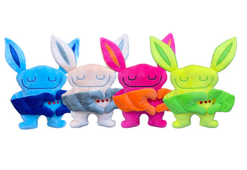 Bumpaloos (Mini Plush Toy - Soft & Cuddly Interactive Plush With Realistic Hugs - 4 Pack - 8'' Tall - Comforting Plushie With He
