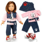 Oct17 Doll Clothes For American Girl 18    Inch Dolls Wardrobe Makeover Outift Dog Puppy Casual Wear Bundle