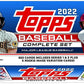 2022 Topps Baseball Complete Set Factory Sealed Retail Edition - Baseball Complete Sets