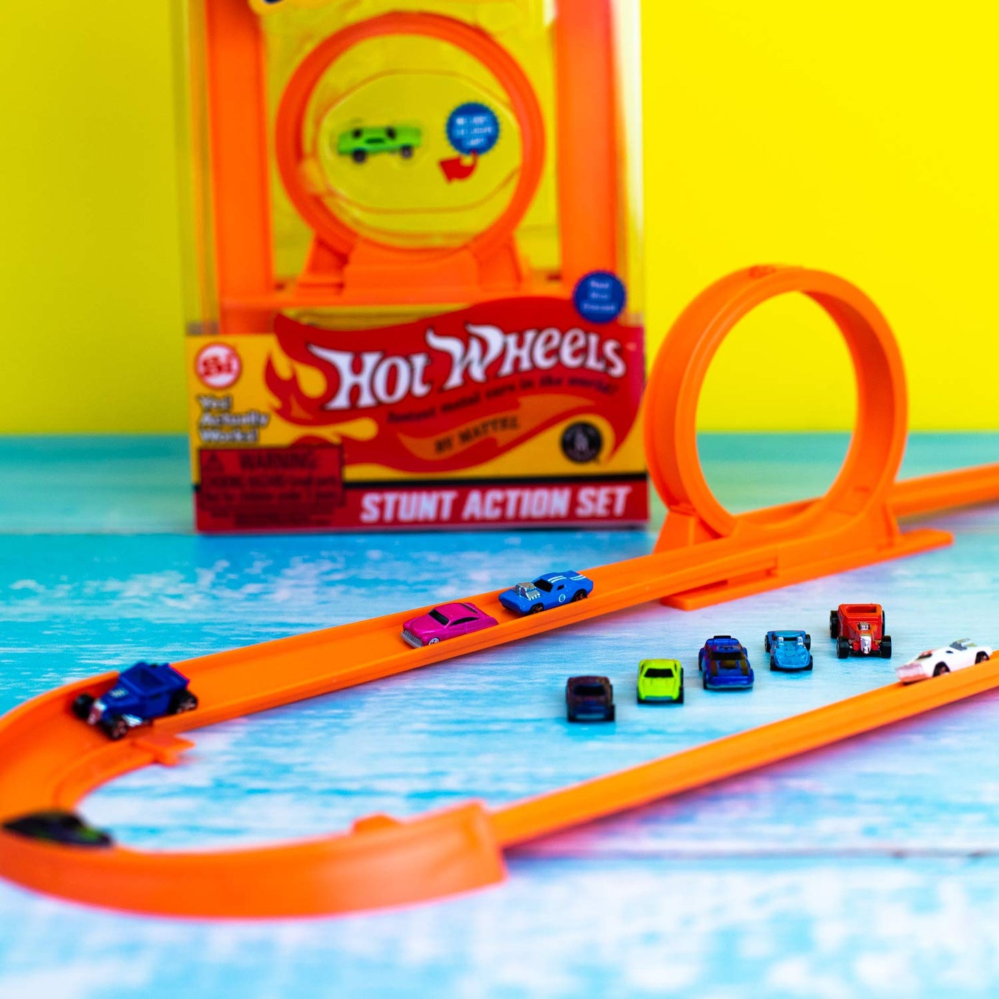 World'S Smallest Hot Wheels Stunt Action Set