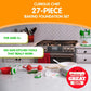 Curious Chef 27-Piece Kitchen Foundation Kit For Kids, Includes Real Cooking And Baking Tools, Dishwasher Safe And Made With Bpa-Free Plastic