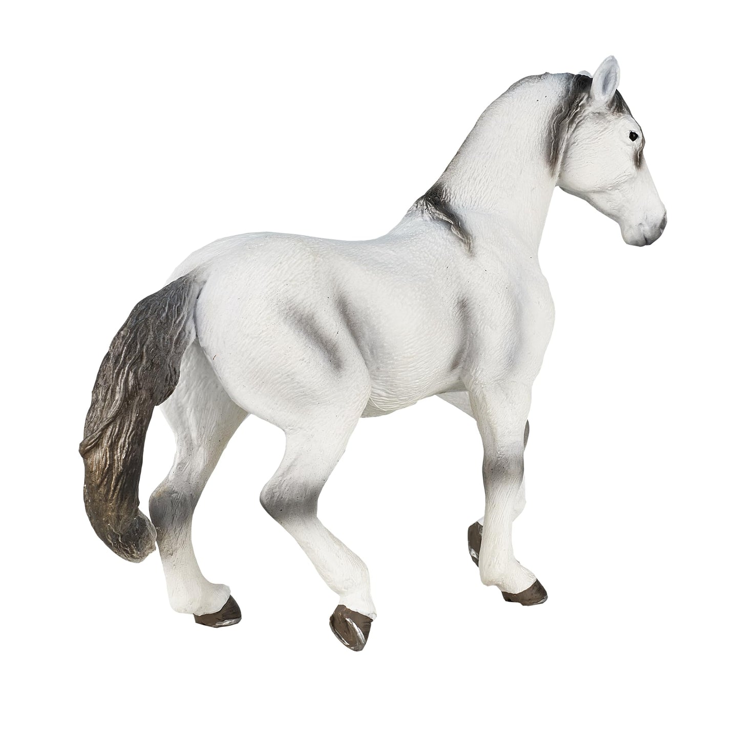 Mojo Andalusian Grey Realistic Equestrian Horse Club Hand Painted Toy Figurine