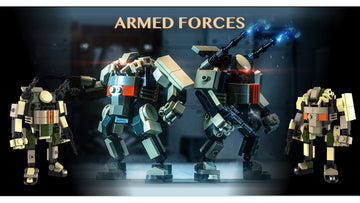 Mybuild Mecha Frame Armed Forces M247 - Division Air Defense Mech Suit Building Kit 4002