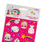 Glitter Galaxy Sticker Friends Sheet Wave 2-10 Large Sparkle Unicorn, Narwahl & Rainbow Stickers Variety Pack - Cute Animal Deco