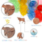 Lc Joycre Farm Animals Playset 6Pcs Cows Sheep Horses Toys Realistic Calves Figures Horses Figurines Sheep For Toddlers Trakehne