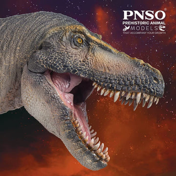 PNSO Prehistoric Dinosaur Model - 51 Chuanzi The Tarbosaurus, Plastic Material, Realistic Design