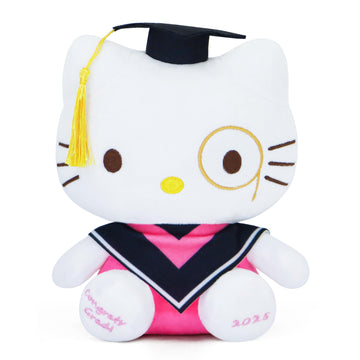 Coaqac 2025 Graduation Cat Plush - 7.8 Inch Class Of 2025 Commemorative Decoration For Graduation Ceremonies, Party Displays & K