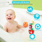 Baby Bath Toys For Kids 1-3 Toddler Suction Cup Spinning Bath Tub Toys Sensory Toys For 1 2 3 4 Year Old Girls Boys Gifts Ideal With Color Box