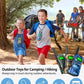 Inspireyes Walkie Talkies For Kids Rechargeable, 48 Hours Working Time 2 Way Radio Long Range, Outdoor Camping Games Toy Birthday Xmas Gift For Boys Age 8-12 3-5, 4 Pack Camouflage