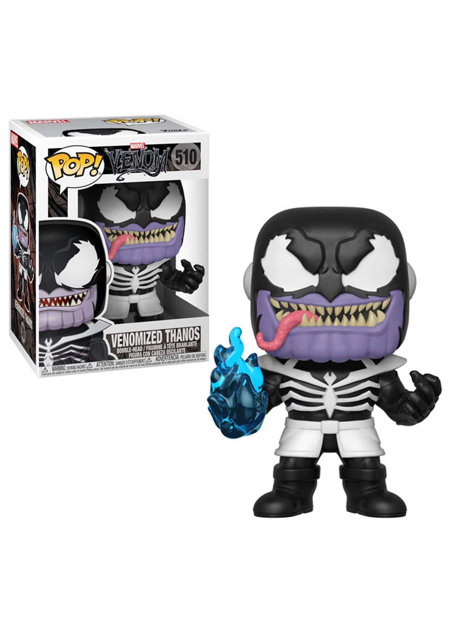 Funko POP! Marvel Venom Thanos Vinyl Figure, Standard Size, Multicolor, Model 40705