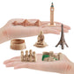 Onest 14 Pieces Mini Egyptian Figurine Playsets Famous Architecture Figurines Toys For Boys And Girls