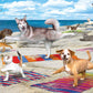 Eurographics 8300-5456 Yoga Beach 300Piece Puzzle, Multi-Colored