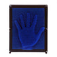 E-FirstFeeling 3D Pin Art Toy - Extra Large 10"x8" Blue Plastic Hand Mold Board for Kids & Adults