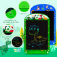 2 Pack Lcd Writing Tablet For Kids,10 Inch Colorful Doodle Board Erasable And Reusable Drawing Tablet, Dinosaur &Space Themes Le