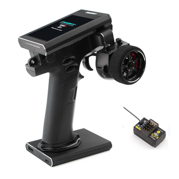 Flysky Noble NB4+ 2.4GHz 8CH Radio TX, RC Transmitter with FGR4B RC Receiver, AFHDS 3 Protocol - Remote Controller, Surface Radi