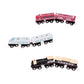 Battat – Classic Trains – 6Pc Wooden Railroad Set – Magnetic Toy Trains – Train Engines & Cars – 3 Years + – Wooden Passenger Trains