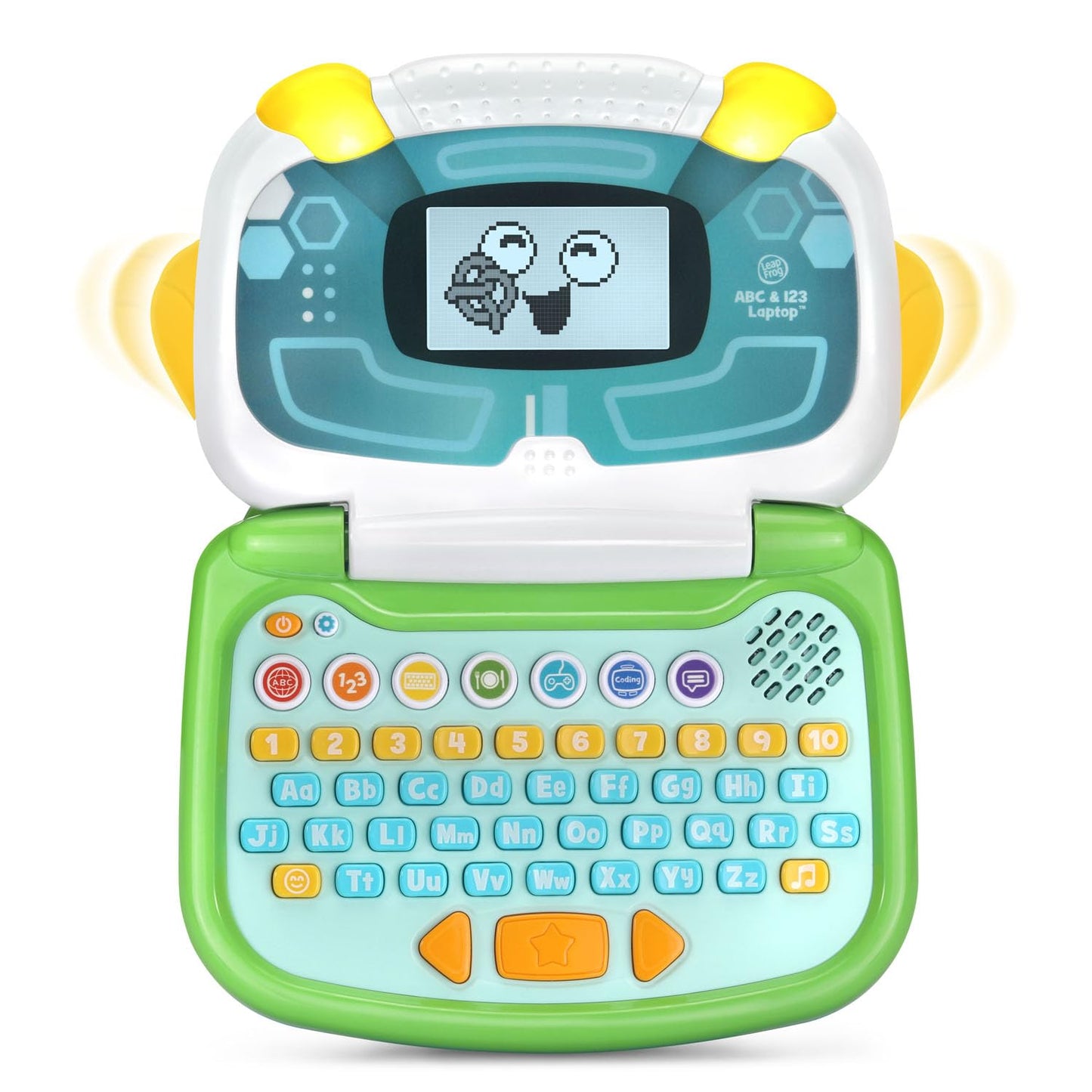 Leapfrog Abc And 123 Laptop For Preschoolers Ages 3-7 Years, Green