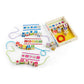 Melissa & Doug Wooden Lacing Beads Set - 25 Beads, 4 Cords, Multi-color, FSC Certified, Model 33046, 10.0 x 7.0 x