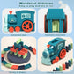 Noaideoi Domino Train Toy Set For Kids, 100 Pcs Automatic Dominoes Blocks Building And Stacking Toys Creative Kids Games Early E