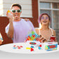 Iyuepeng 48 Pcs Board Games For Kids & Adults Tetra Tower Balance Stacking Toys Perfect For Family Games, Parties, Travel