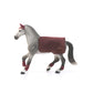 Schleich Horse Club Trakehner Mare Riding Tournament Horse Toy Figurine - Authentic Mare Horse Toy With Removable Blanket For Boys And Girls Imagination And Play, Gift For Kids Ages 5+