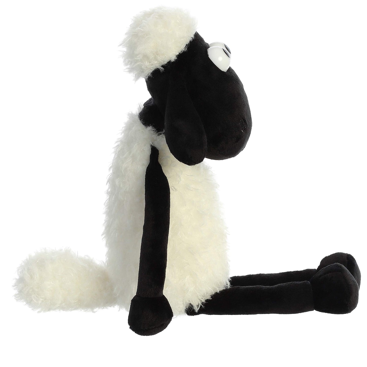 Aurora Playful Shaun The Sheep Stuffed Animal - Endless Fun - Farmyard Exploration - White 11 Inches