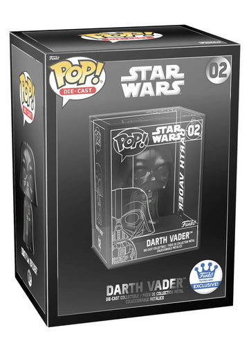Funko Pop! Die-Cast Star Wars Darth Vader Funko Shop limited availability Figure #02