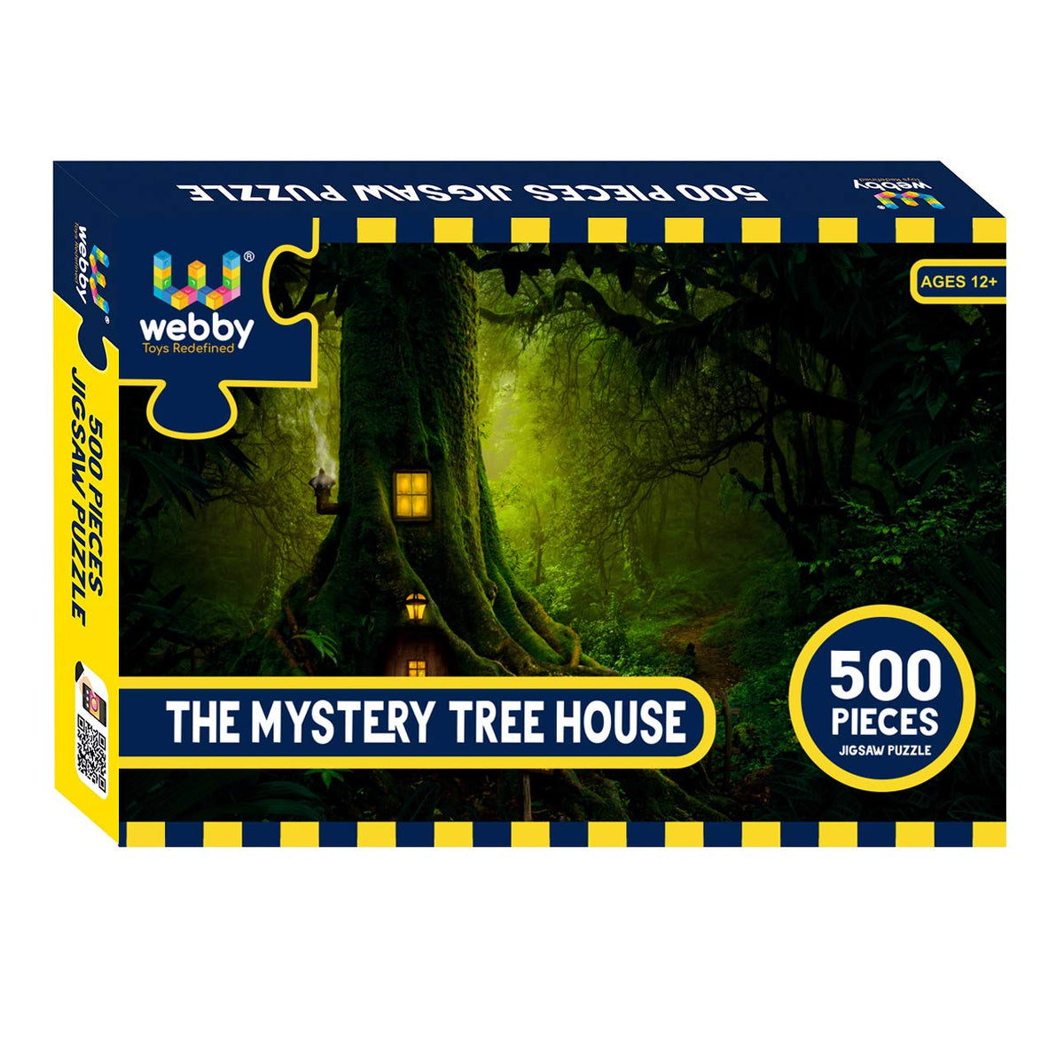 Webby Kids The Mystery Tree House Jigsaw Puzzle, 500 Pieces