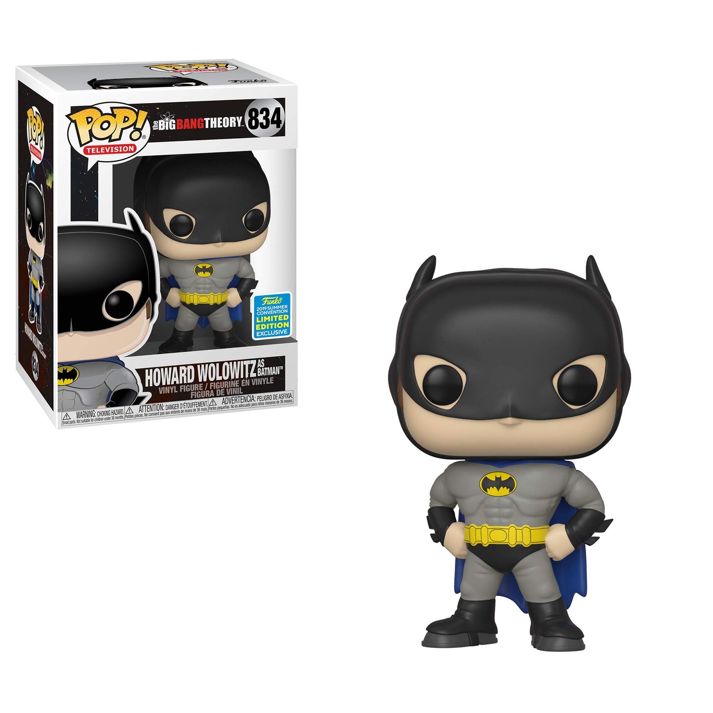 Pop Tv: Big Bang Theory - Howard As Batman (Justice League Halloween) - Summer Convention Exclusive