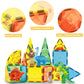 Hacocola Dinosaur Magnetic Tiles, Educational Magnet Tiles Building Block Toy Dino World, Learning Construction Magnetic Toys Se