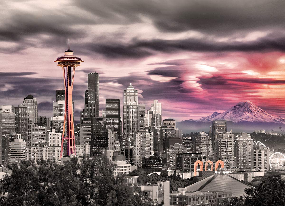 Seattle - City Skyline