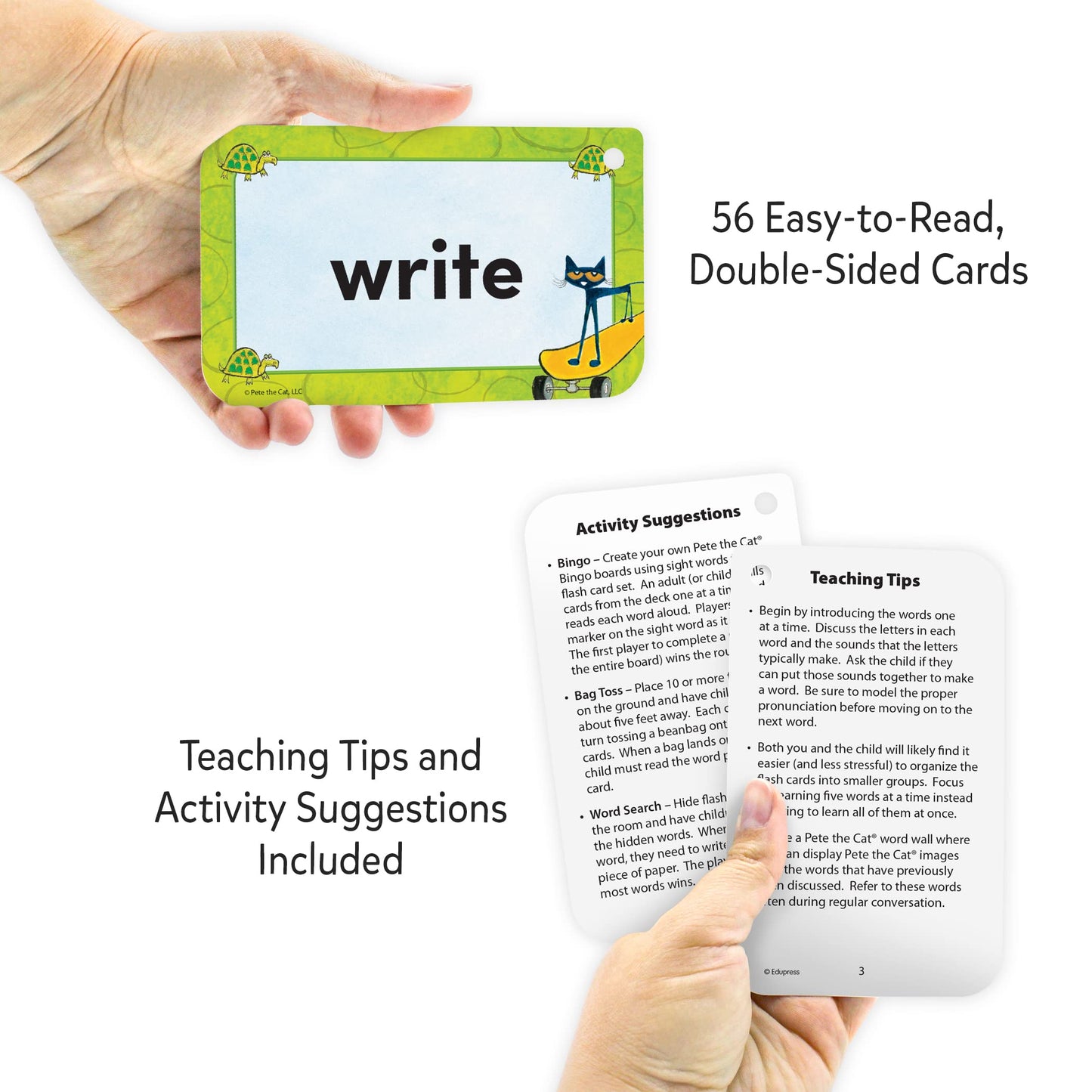 Teacher Created Resources Pete The Cat Sight Words Flash Cards