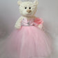 Kinnex Collections Since 1997 20'' Teddy Bear With Elegant Dress (Centerpiece) ~ B16631N-3 (Pink)