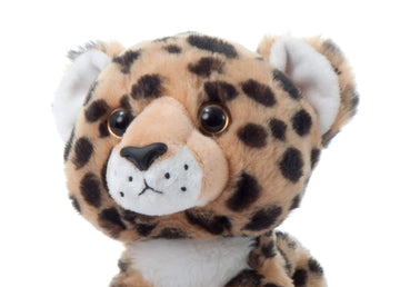 The Petting Zoo Cheetah Stuffed Animal, Gifts For Kids, Wild Onez Zoo Animals, Cheetah Plush Toy 9 Inches