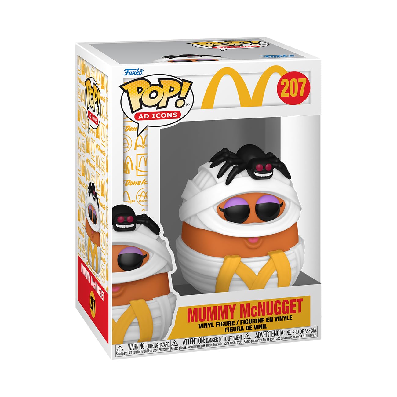 Funko Pop! Ad Icons: Mcdonalds - Mummy Mcnugget - Mcdonald'S - Collectable Vinyl Figure - Gift Idea - Official Merchandise - For Kids & Adults - Ad Icons Fans - Model Figure For Collectors