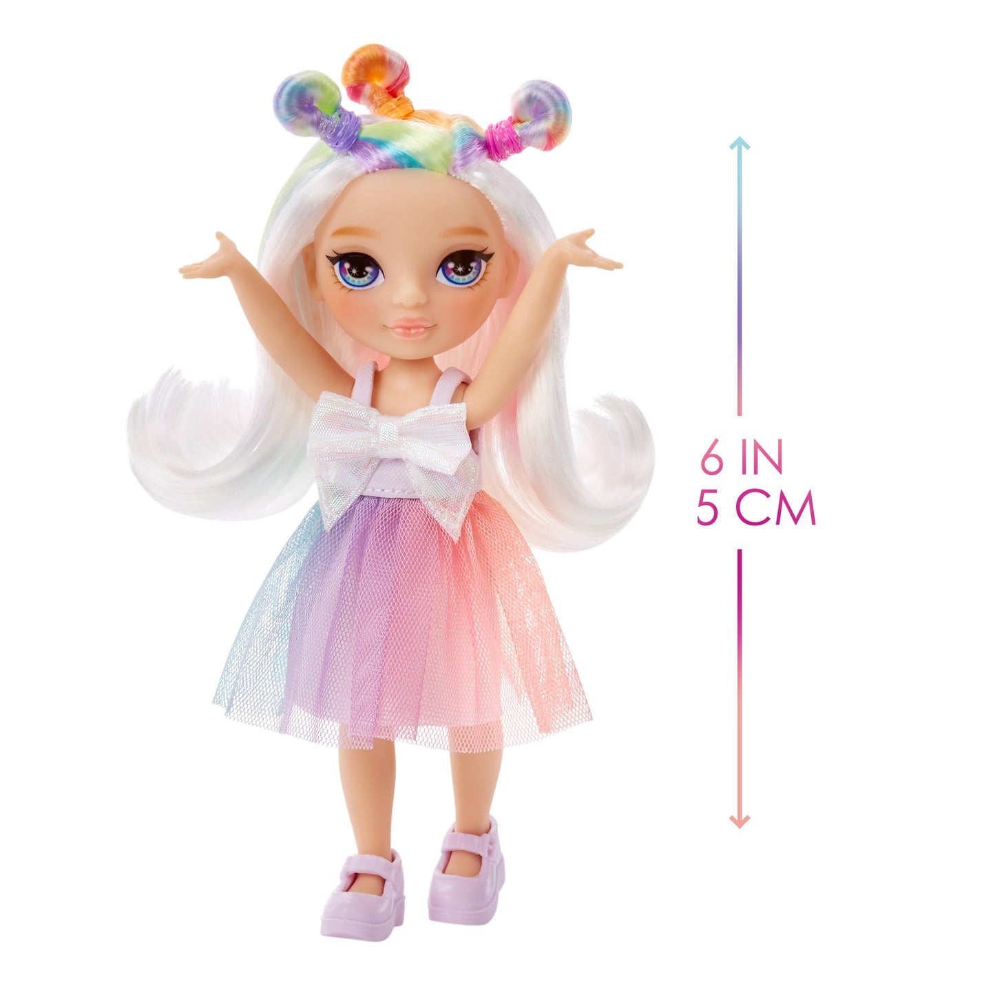 Rainbow High Littles – Opal Raine, Rainbow 5.5' Posable Small Doll With Purse, Magical Pet Unicorn, Girls Toy Gift, Kids Ages 4-12 Years