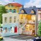 Diy Miniature House Kit, Cuteroom Wooden Dollhouse Kit Mini House Making Kit With Furnitures, Diy Dollhouse Kit Birthday Gift Fo