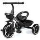 KRIDDO Kids Tricycle for 2-5 Year Olds - Gift for Toddlers - Black
