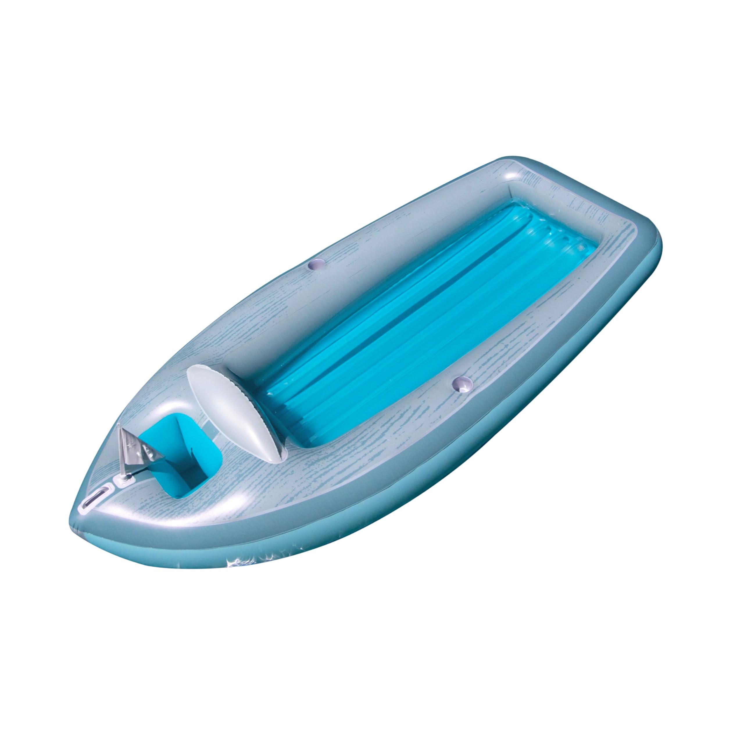 Tooth Pool Swimline Classic Cruiser Pool Float, Blue/Grey โ Toytooth