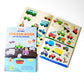 Shumee My First Sticker Book- Vehicle Themed (3+ Years) | 160+ Stickers | Long Lasting & Reusable Stickers! | Non Toxic & Safe |