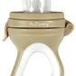 RAZBABY Baby Fruit Feeder Pacifier - Silicone Teether for Infants 6M+, BPA Free, Tan, Model 007-FB